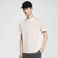 Tee-shirt Damier en piqué de coton