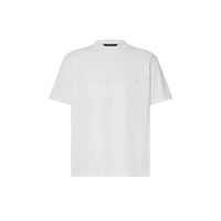 Tee-shirt à manches courtes avec signature ornementée