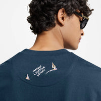 Tee-shirt en coton brodé
