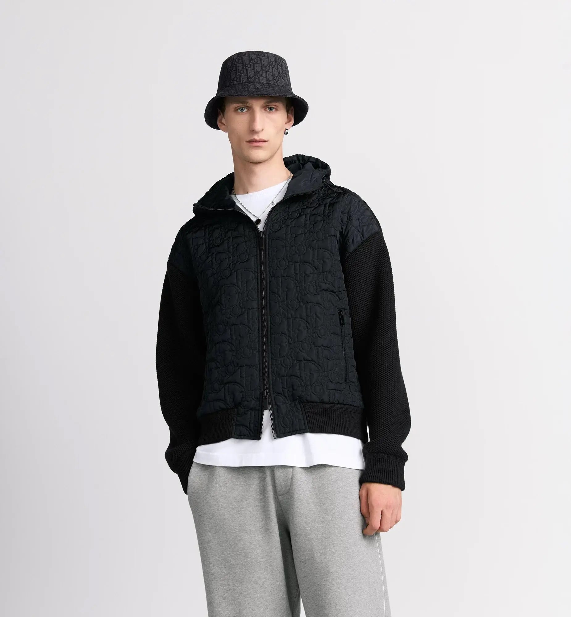 Blouson à capuche CD Oblique