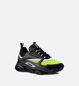 Dior B22 Noir & Jaune Fluo