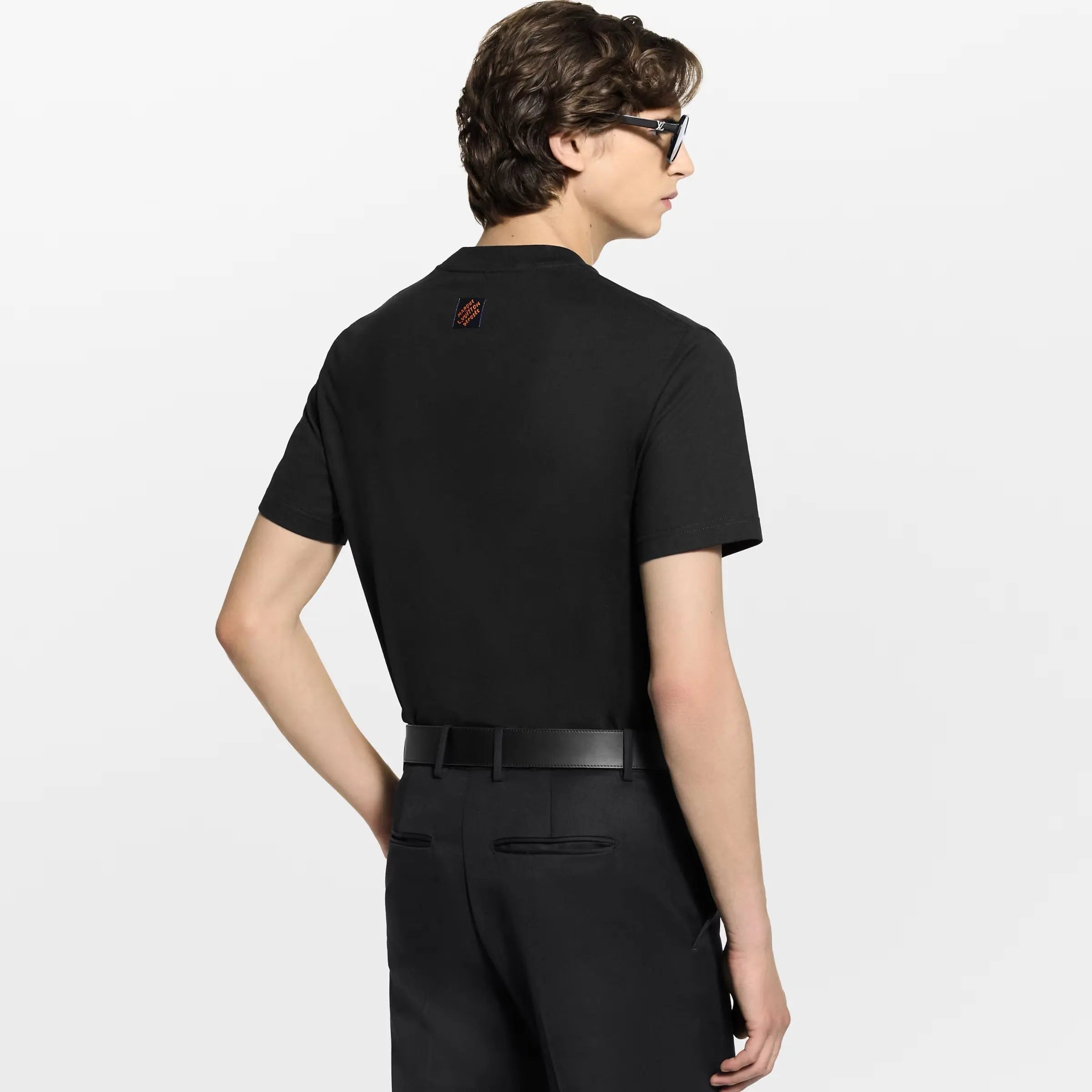 Tee-shirt à manches courtes avec signature