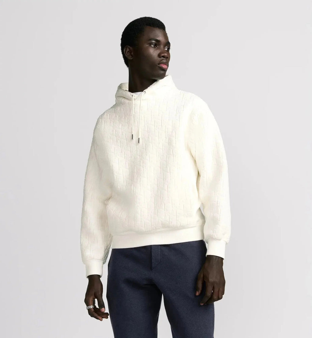 Sweatshirt à capuche CD Oblique, coupe relax
