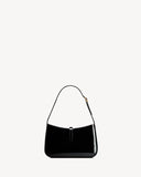 YSL - le 5 à 7 en cuir verni noir