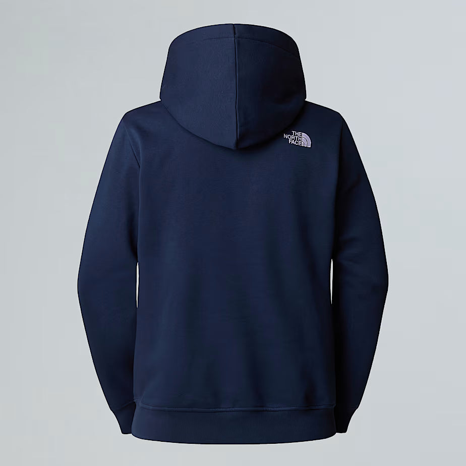 Sweat à capuche North Face Bleu