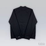 Sweat Zippé Tech Fleece "Aviateur" Noir