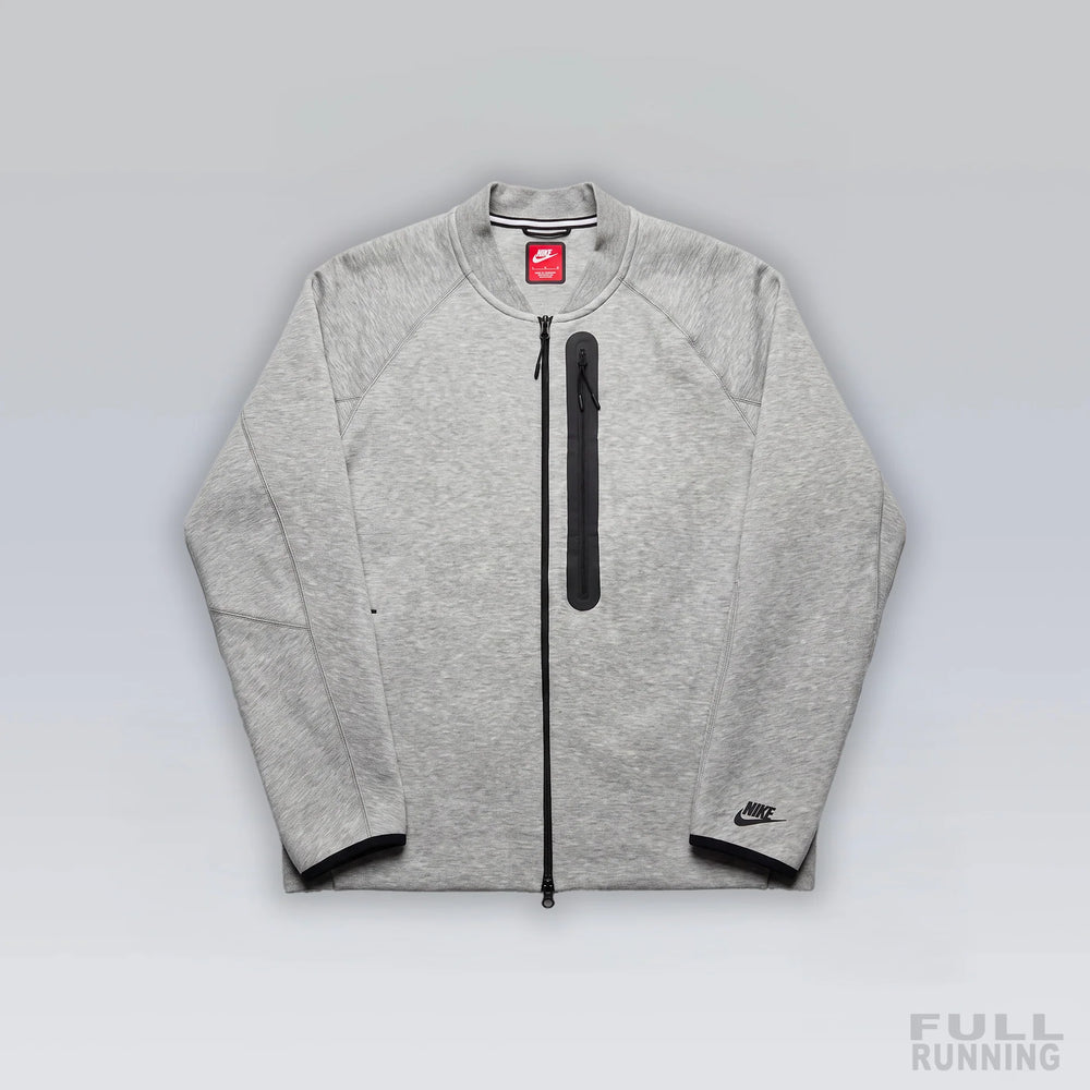 Sweat Zippé Tech Fleece "Aviateur" Gris