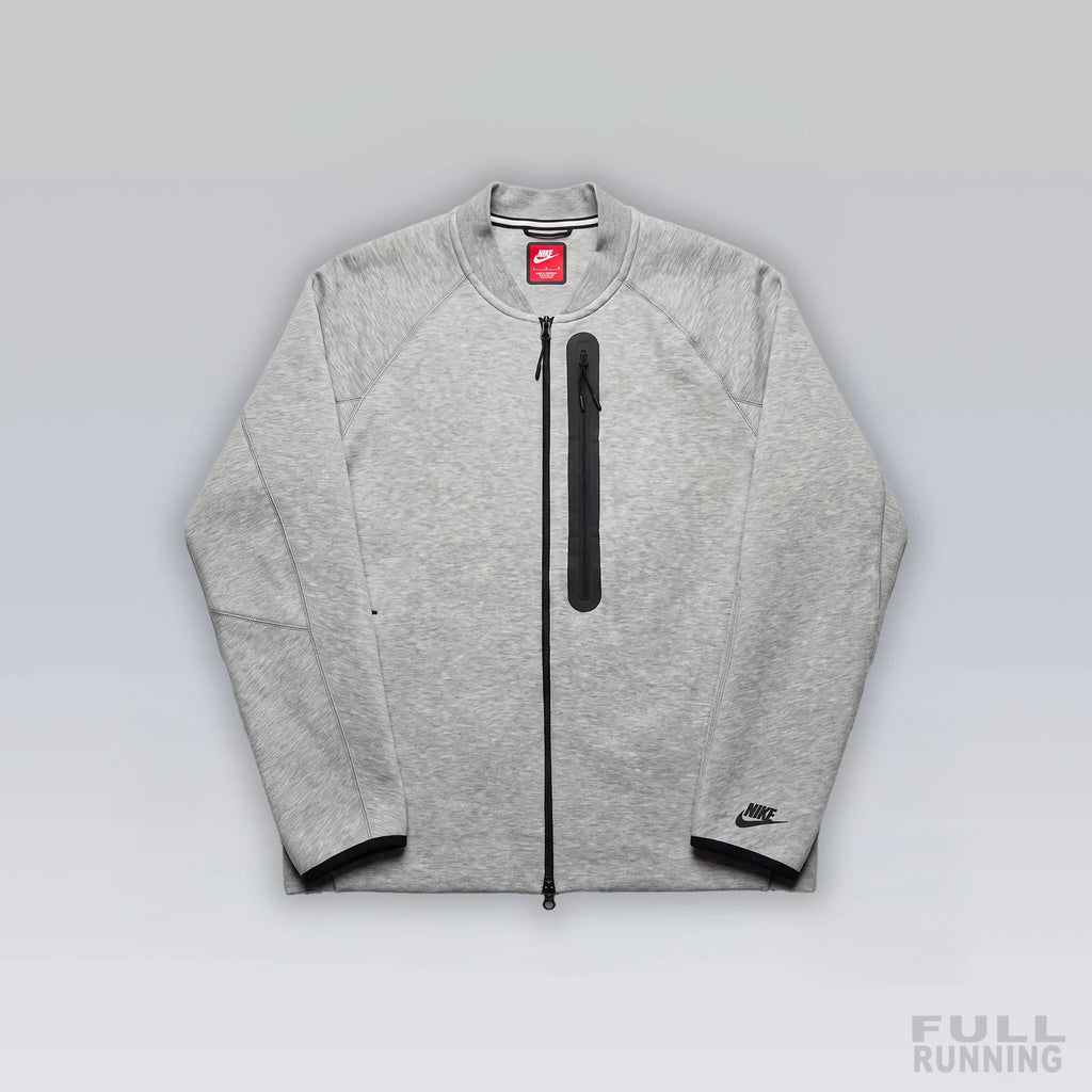 Sweat Zippé Tech Fleece "Aviateur" Gris