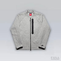 Sweat Zippé Tech Fleece "Aviateur" Gris