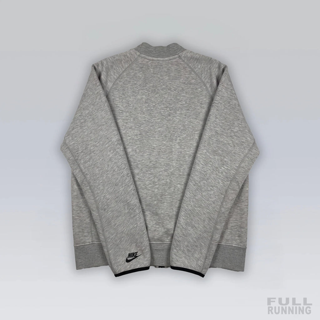 Sweat Zippé Tech Fleece "Aviateur" Gris
