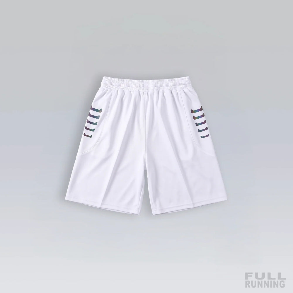 Short Under réfléchissant Blanc