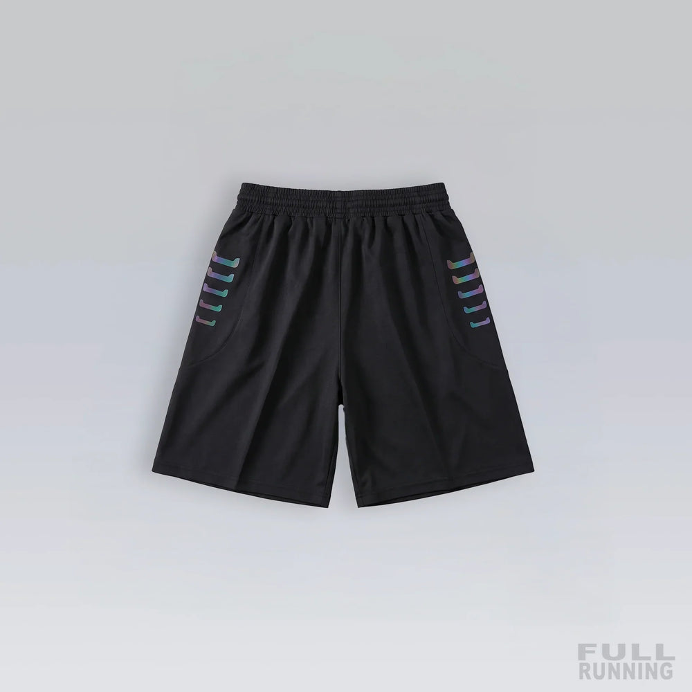 Short Under réfléchissant Noir