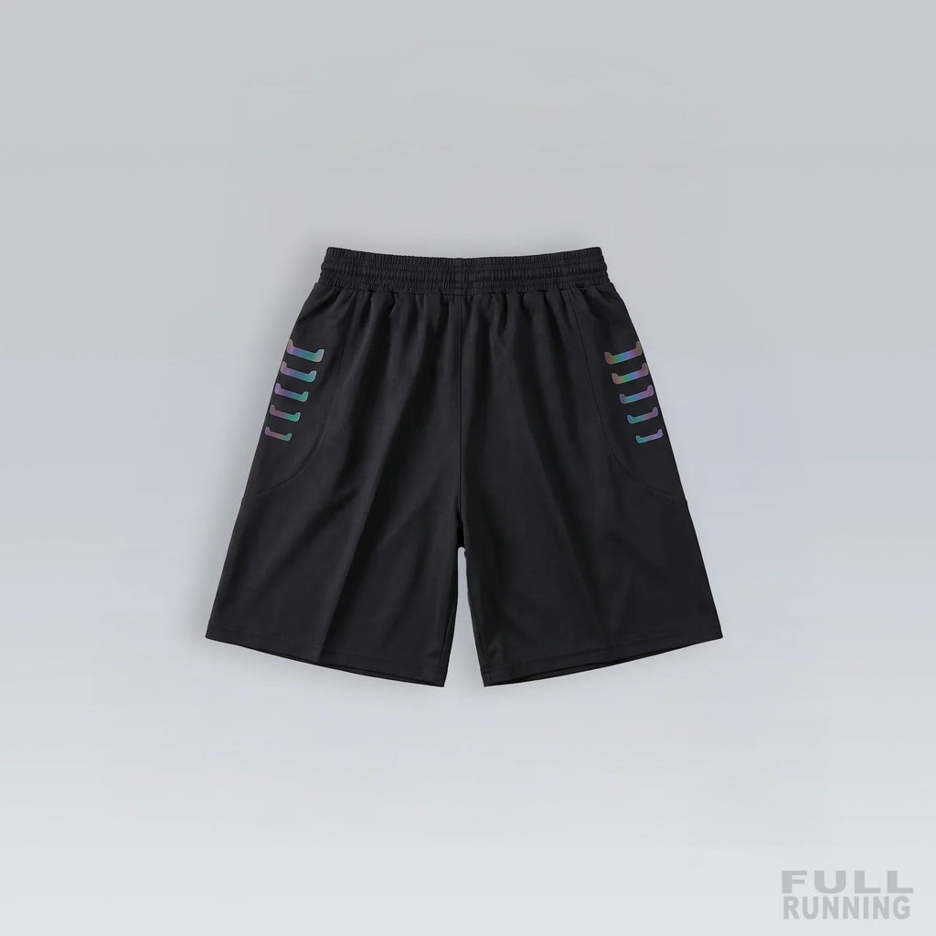 Short Under réfléchissant Noir