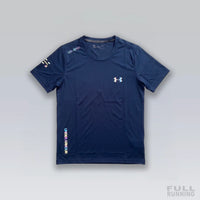 T-shirt Under réfléchissant Bleu