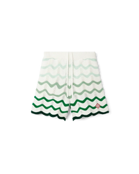 Wavy Gradient Crochet Shorts - Casablanca (2)