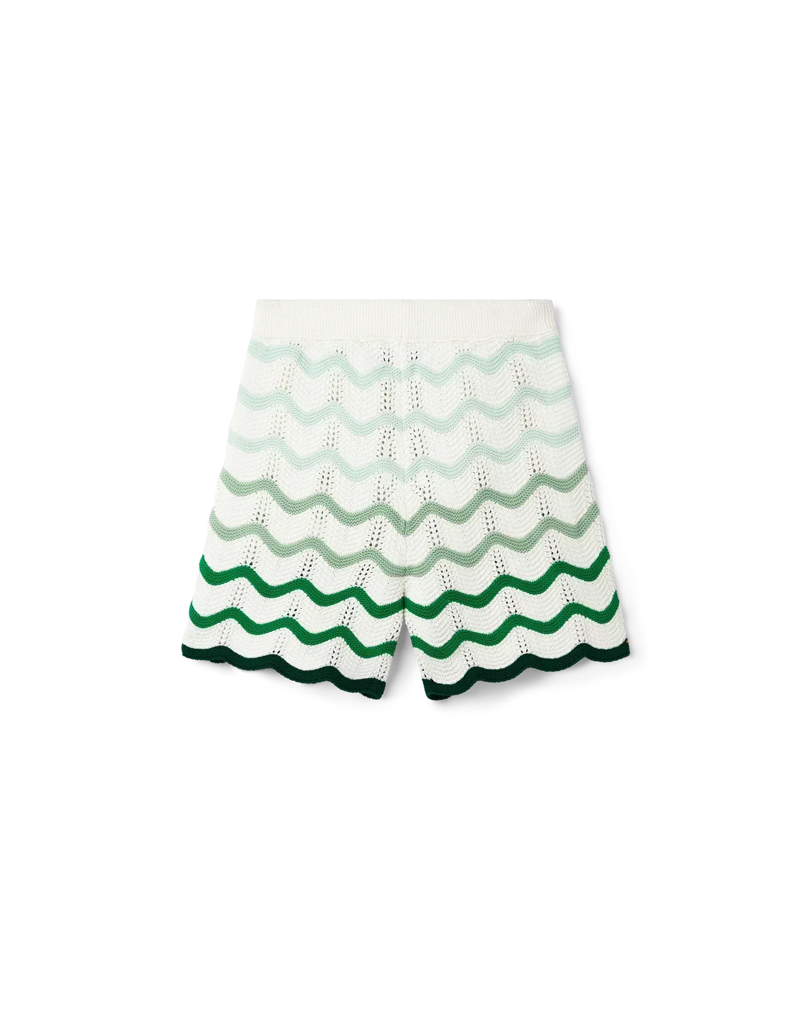 Wavy Gradient Crochet Shorts - Casablanca (2)