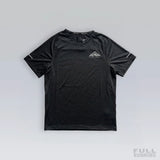 T-shirt Trail Réfléchissant Noir