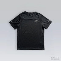 T-shirt Trail Réfléchissant Noir