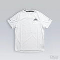 T-shirt Trail Réfléchissant Blanc