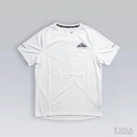 T-shirt Trail Réfléchissant Blanc