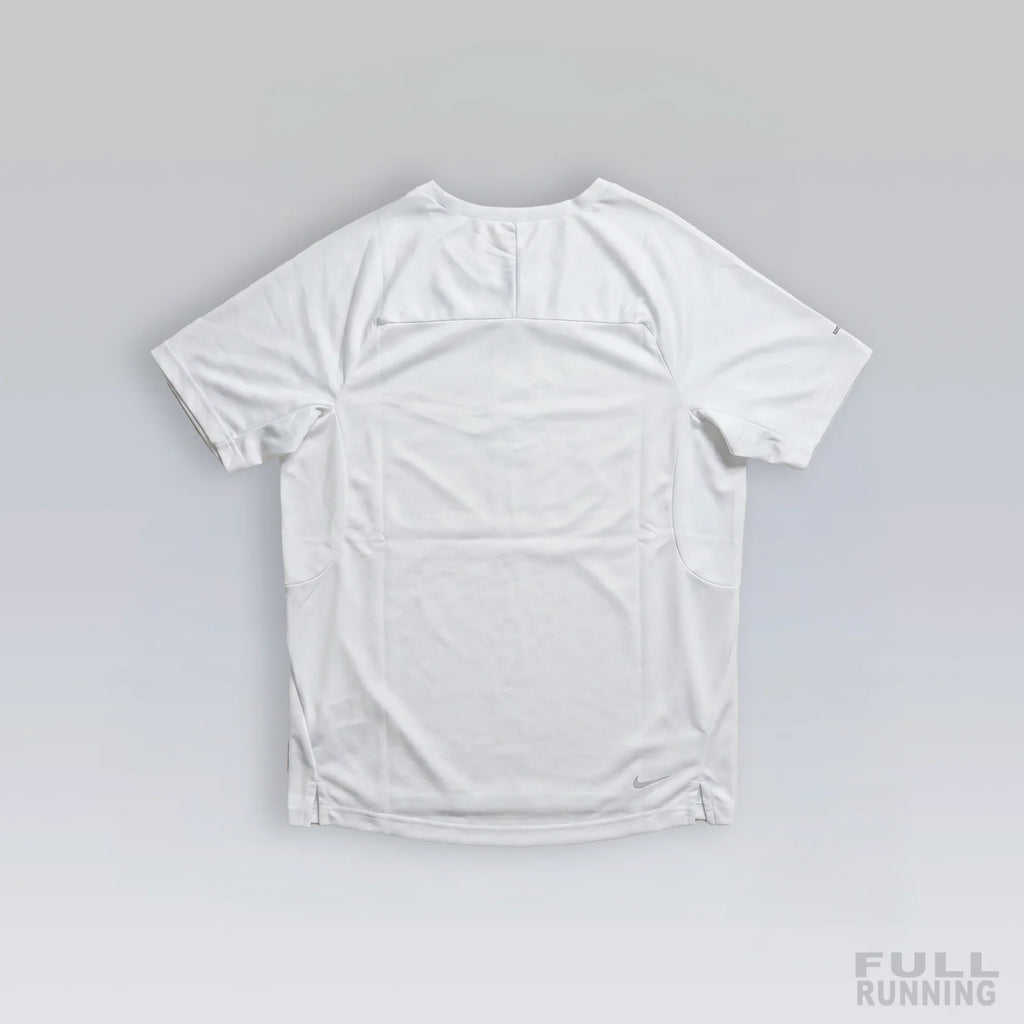 T-shirt Trail Réfléchissant Blanc