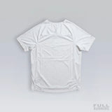 T-shirt Trail Réfléchissant Blanc