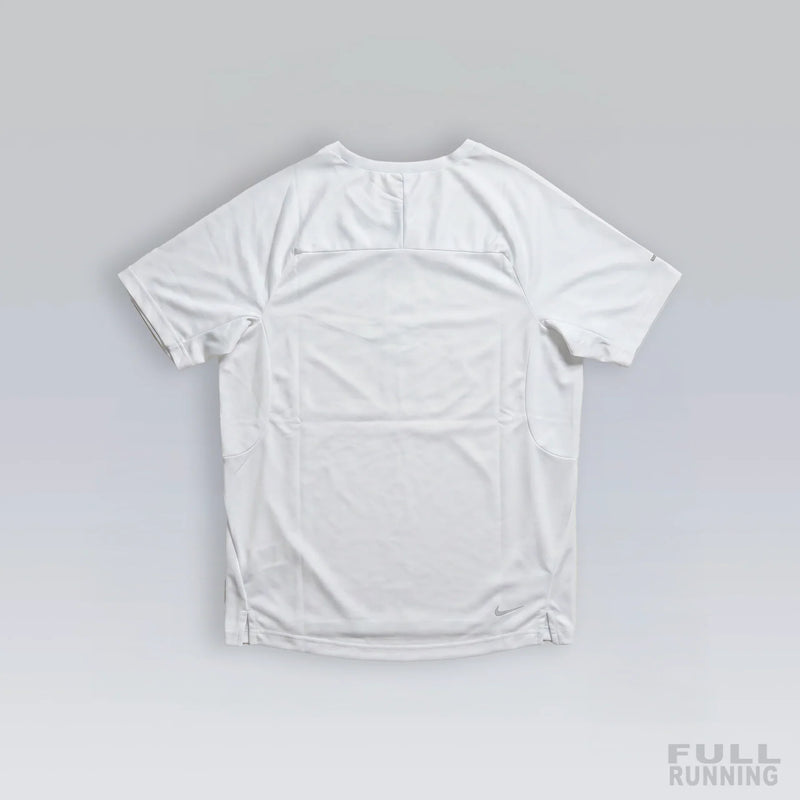 T-shirt Trail Réfléchissant Blanc