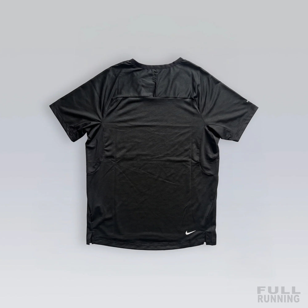 T-shirt Trail Réfléchissant Noir