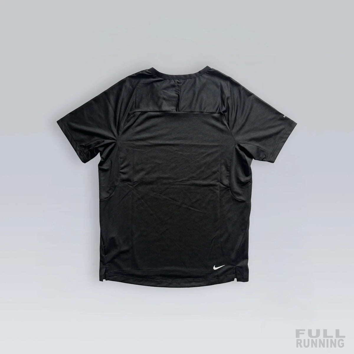 T-shirt Trail Réfléchissant Noir