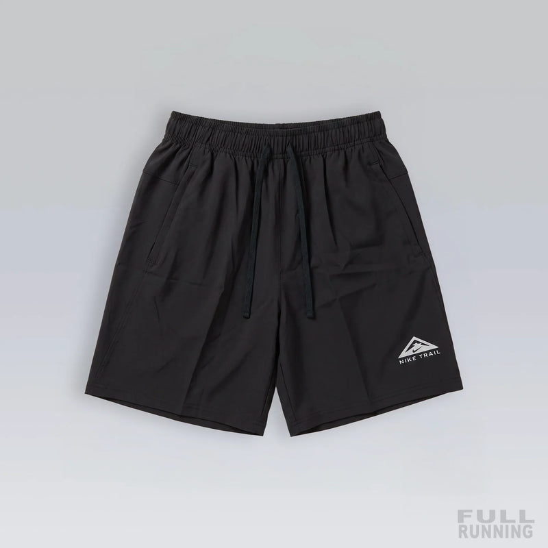 Short de running homme Trail Noir
