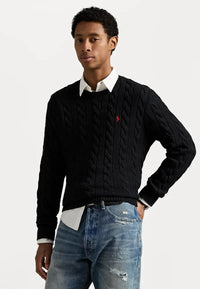 Pull Ralph Lauren En Laine Noir