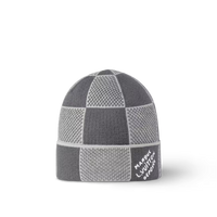 Bonnet et Écharpe Damier Heritage Gris