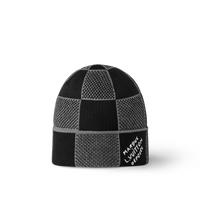 Bonnet et Écharpe Damier Heritage Noir