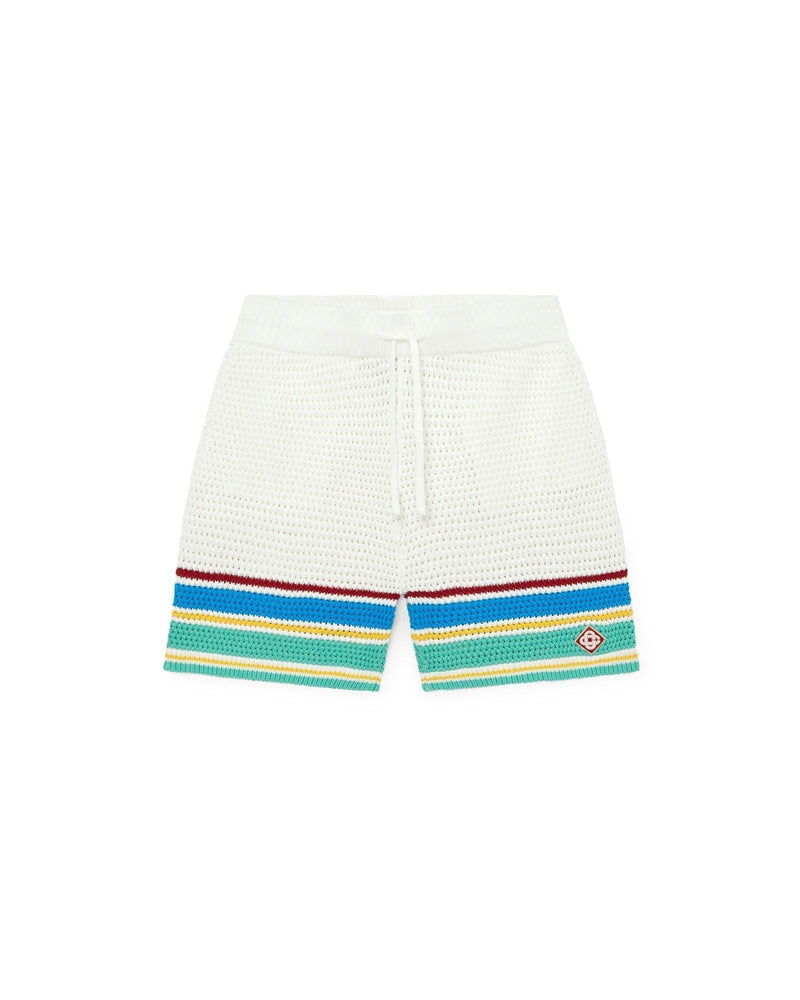 Crochet Tennis Shorts - Casablanca (2)