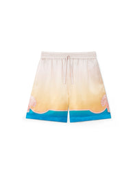 L'Arc Coloré Silk Shorts