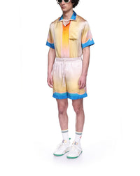 L'Arc Coloré Silk Shorts