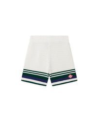 Crochet Tennis Shorts - Casablanca