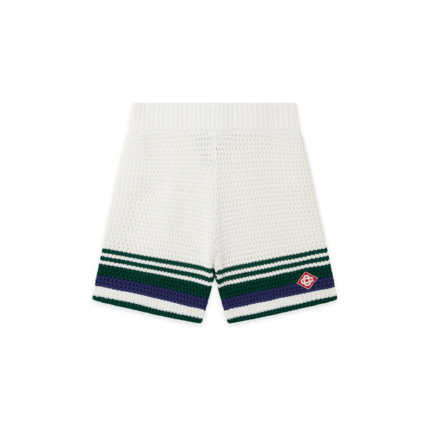 Crochet Tennis Shorts - Casablanca