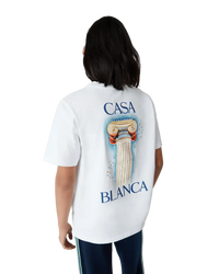 T-Shirt Casablanca La Colonne Blanc