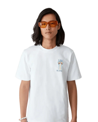 T-Shirt Casablanca La Colonne Blanc