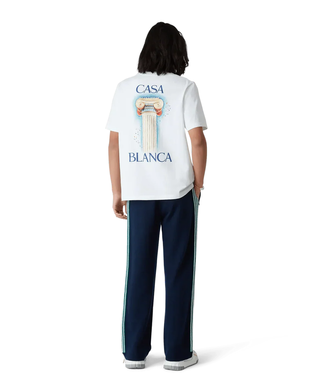 T-Shirt Casablanca La Colonne Blanc