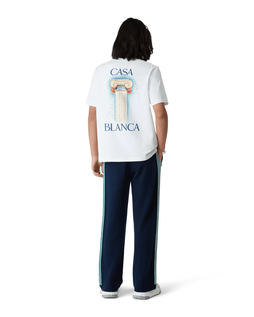 T-Shirt Casablanca La Colonne Blanc