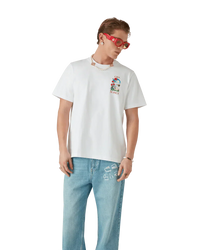 T-Shirt Casablanca LA DAYS Blanc