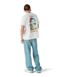 T-Shirt Casablanca LA DAYS Blanc