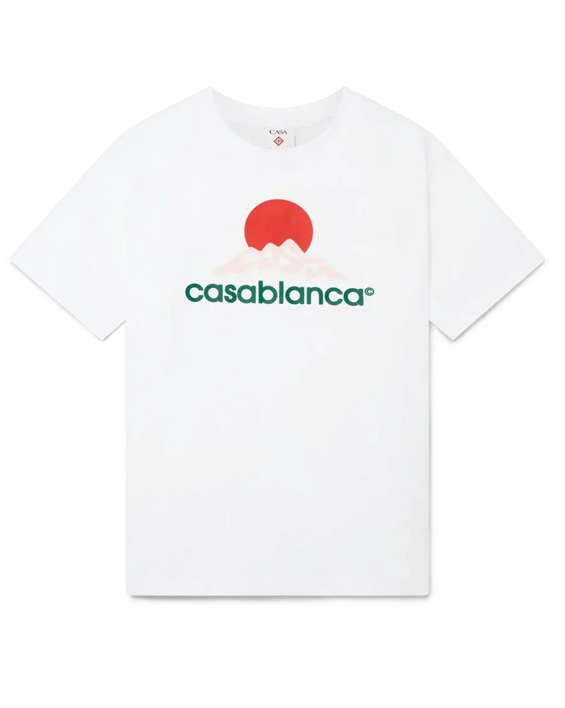 T-Shirt Casablanca Montage Blanc
