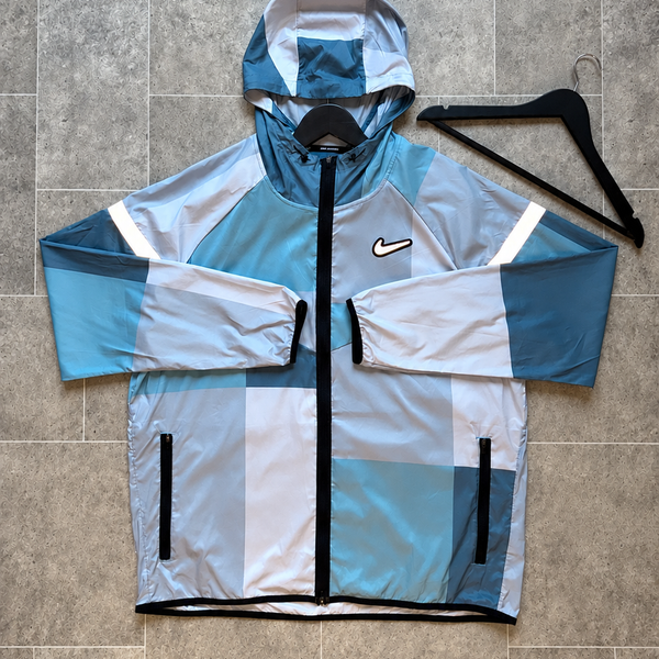 Nike patchworks jacket - Blue