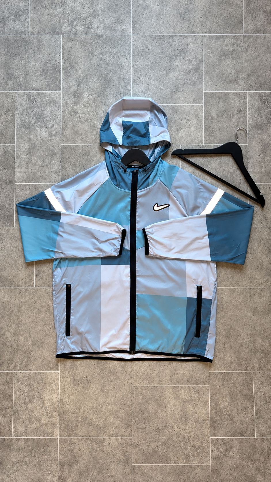 Nike patchworks jacket - Blue