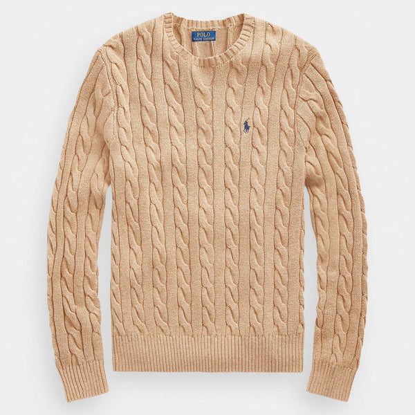 Pull Ralph Lauren En Laine Caramel