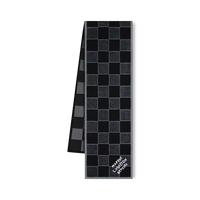 Bonnet et Écharpe Damier Heritage Noir