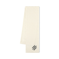 Bonnet et Écharpe Damier Snug Crème